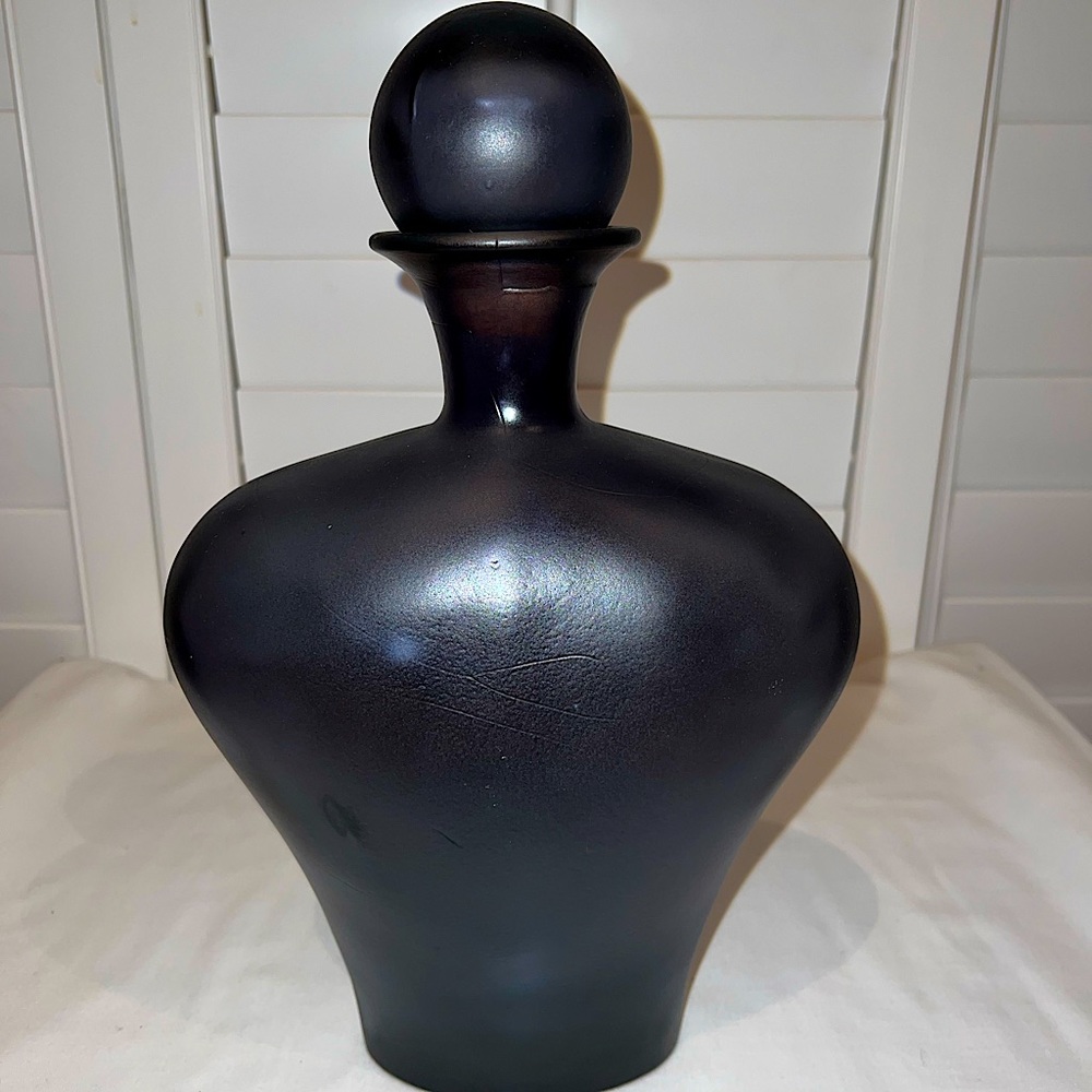 🔥🔥🔥Decanter w/Corked Glass Stopper 14”, Made in Spain